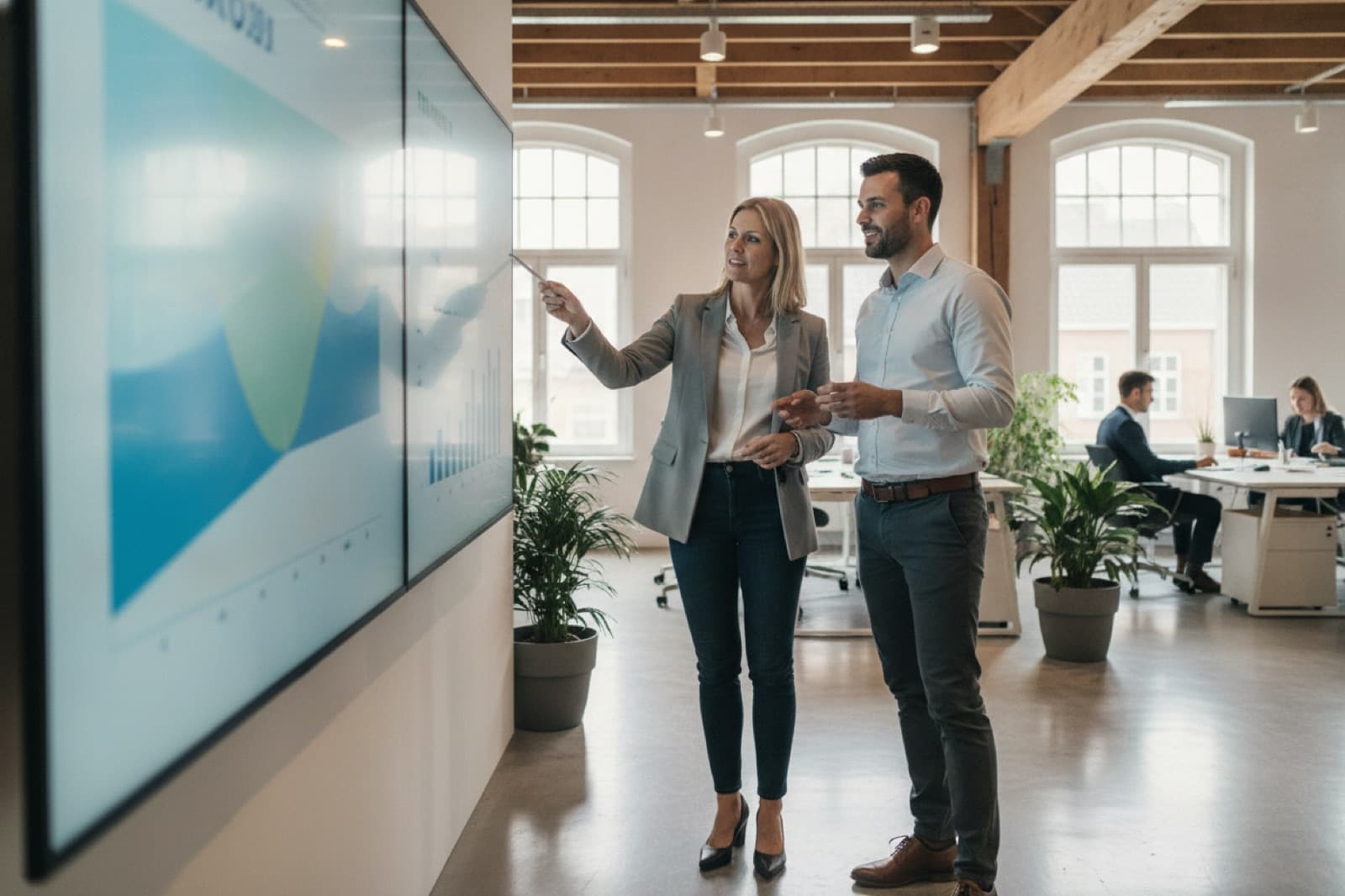 Modern shopping experience, data-driven retail