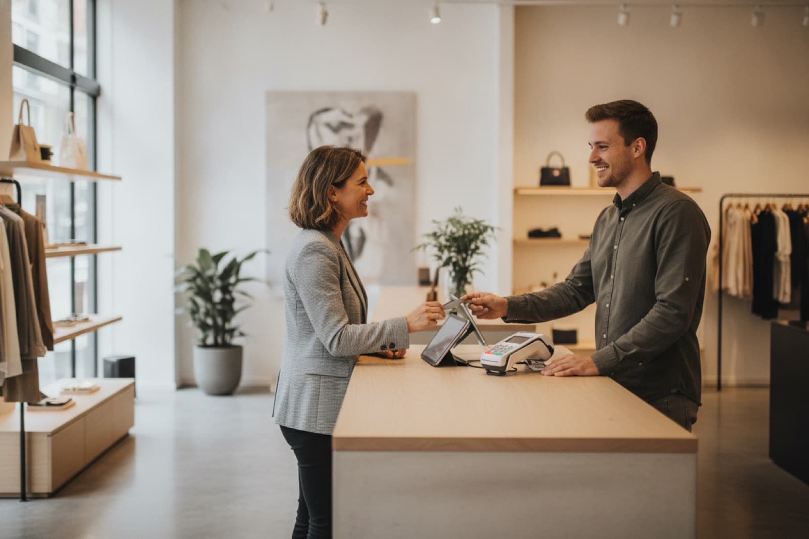 Point of sale features that connect your shop and webshop in real time