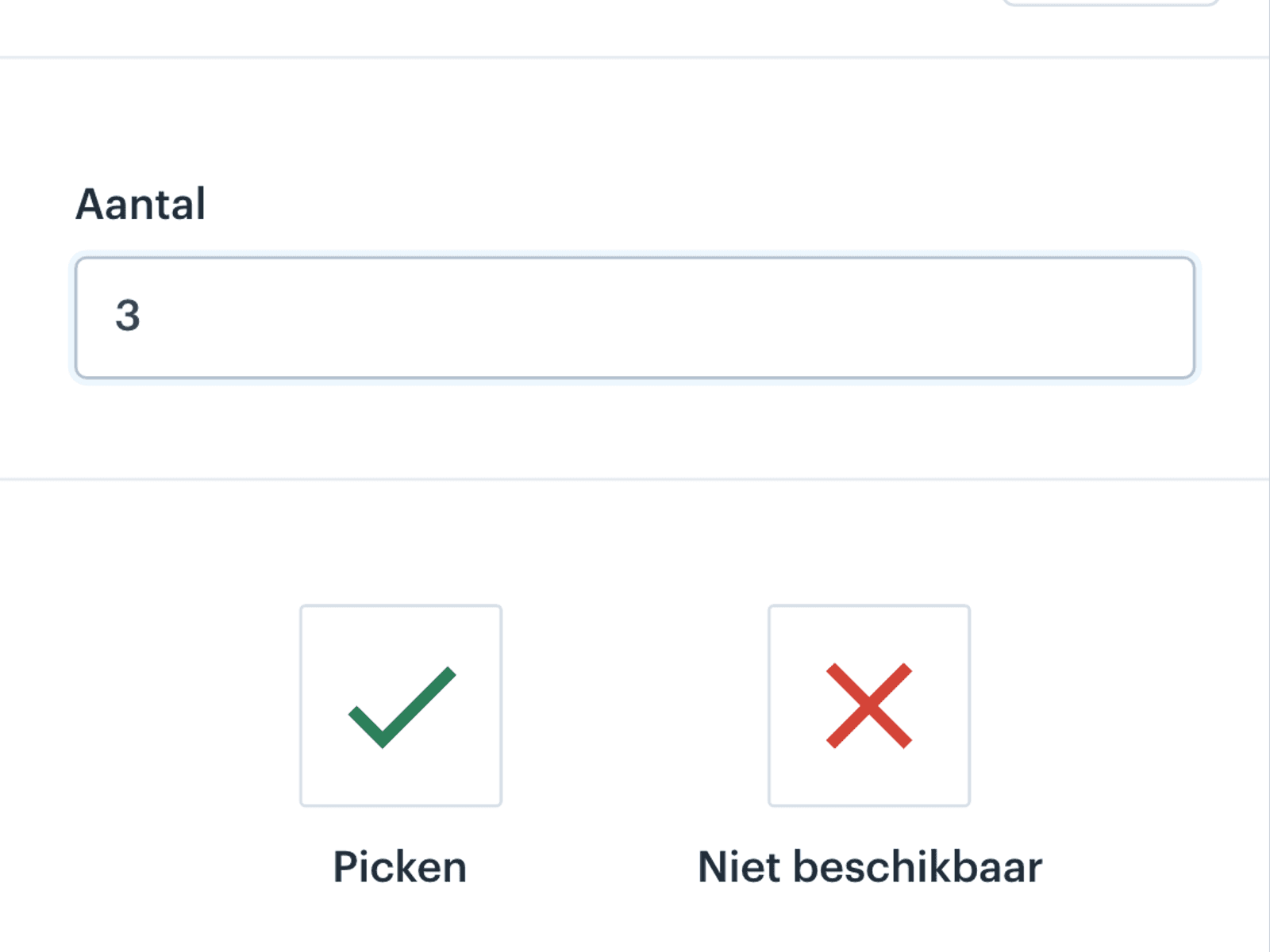 Multi-item picks