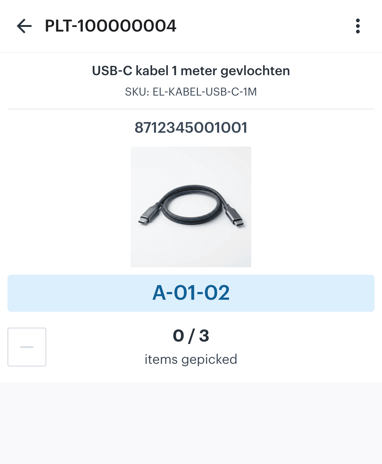 Picken, pakken en verzenden
