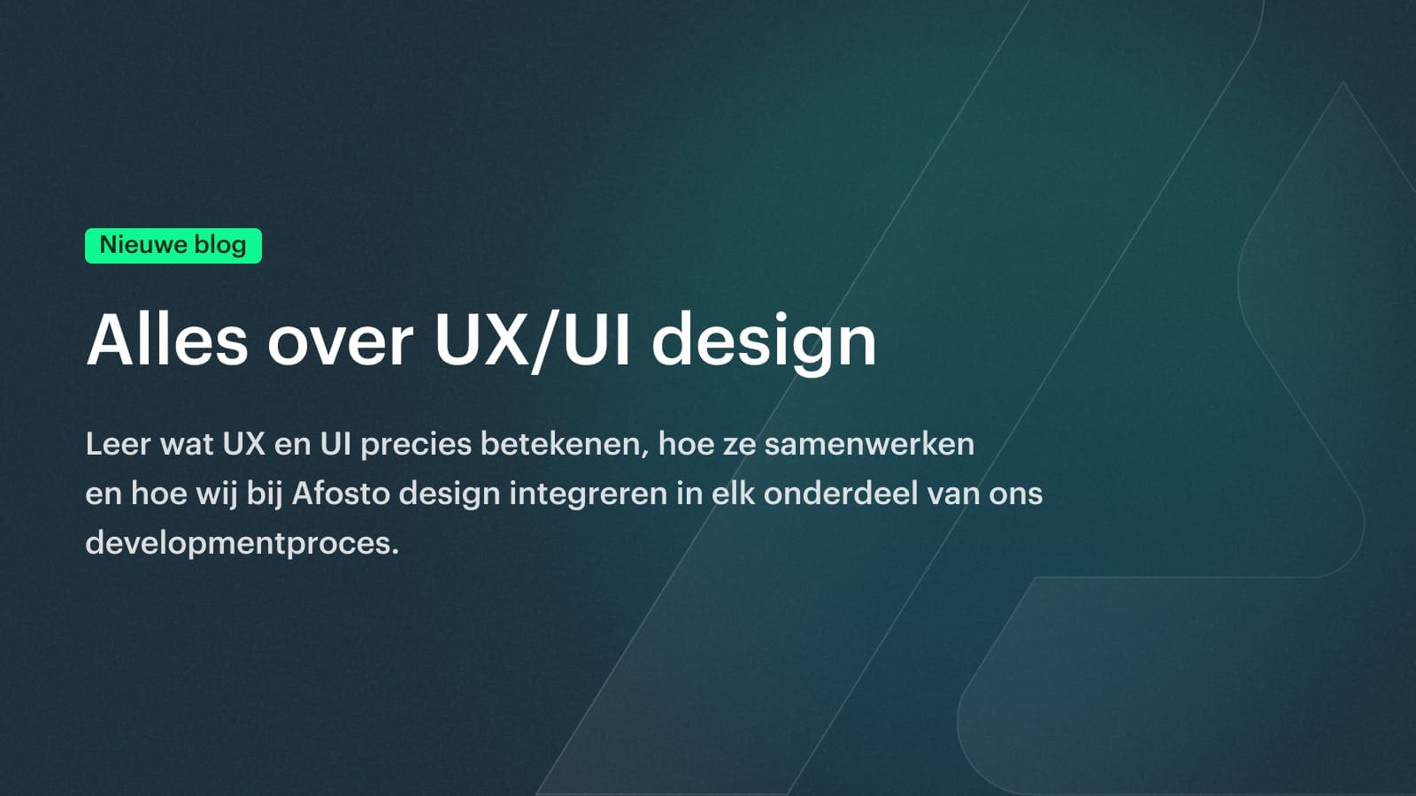 Wat is het verschil tussen UX en UI design?
