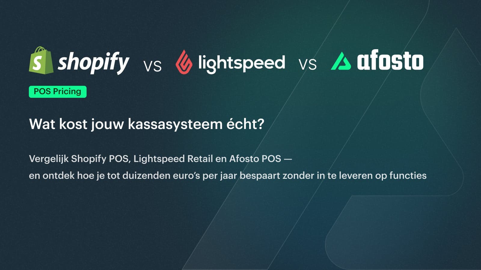 Shopify POS en Lightspeed Retail: waarom jouw kassasysteem duurder is dan je denkt